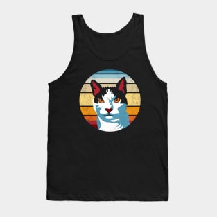 Angular Cat Vintage Distressed Tank Top